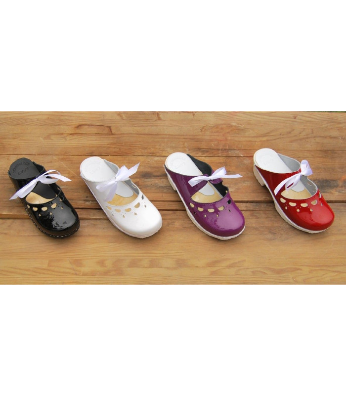 sabots femme cuir