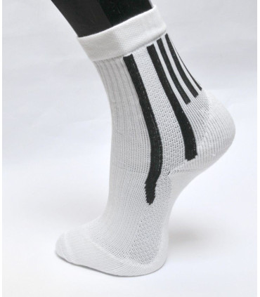 Lot de 12 Paires de Chaussettes de Sport Homme Respirantes Confortables Classiques Socks QINCAO Chaussettes en Coton pour Homme et Femme