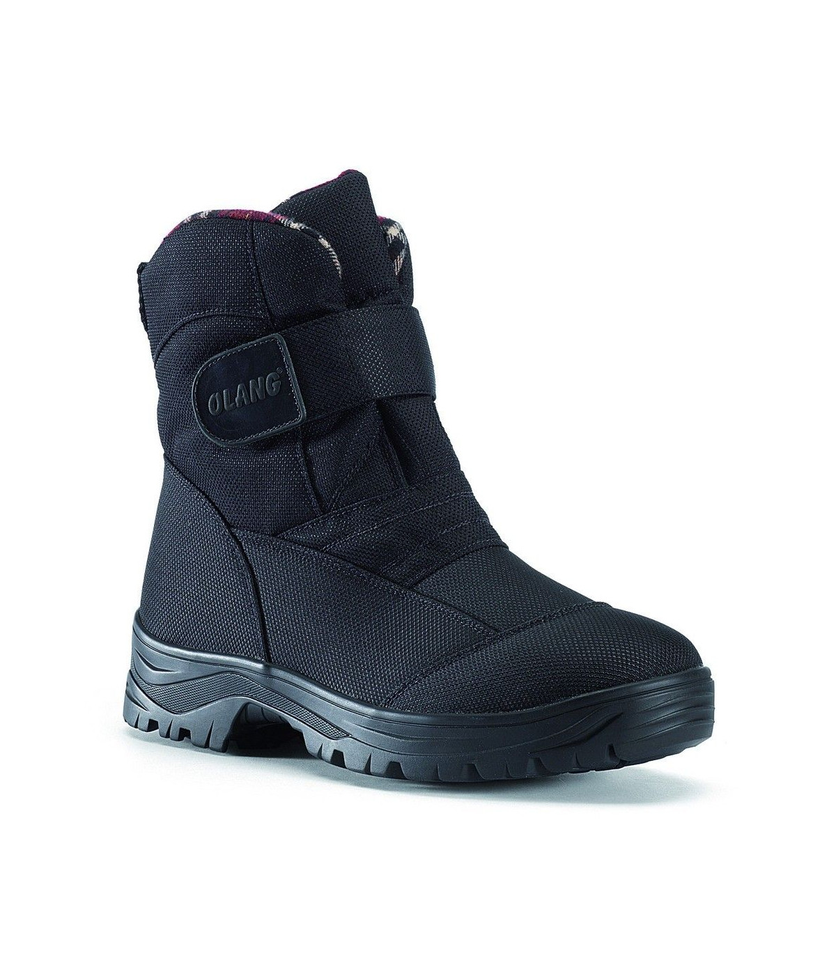 bottes de neige avec crampons integres