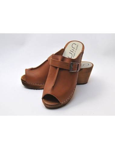 Crocs Mujer Zuecos Anatómicos LEDI 402 Para Mujer Cuero Genuino