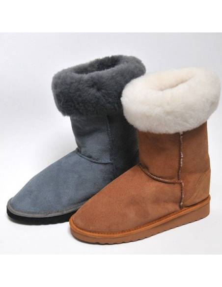 bottes fourrées mouton