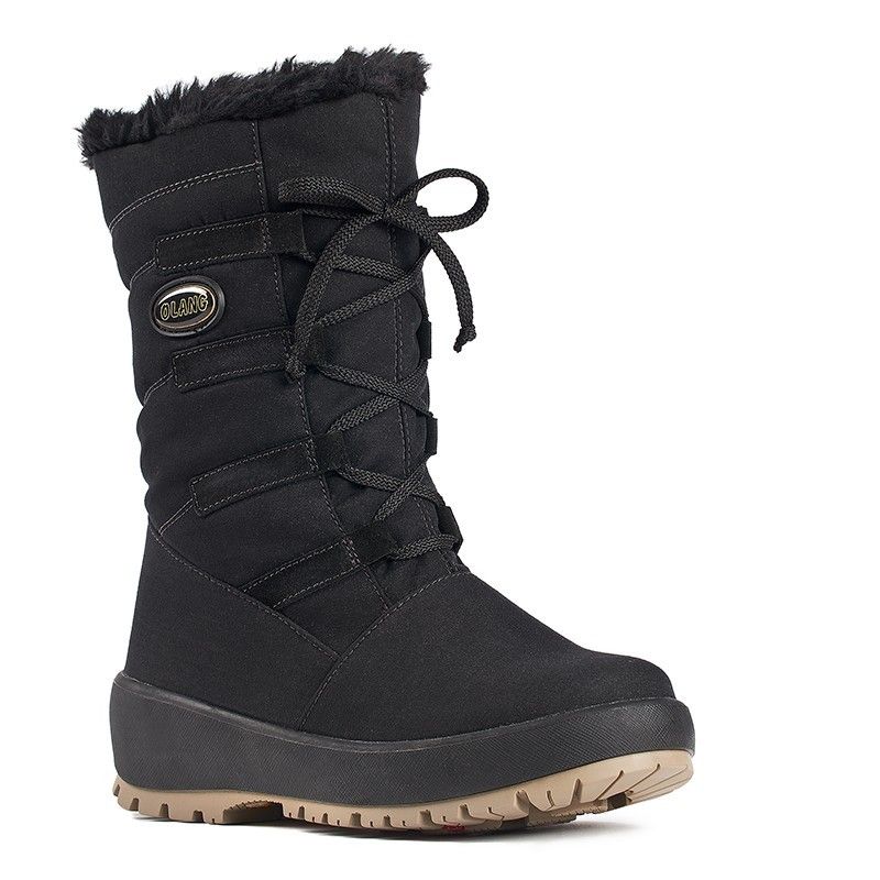 snow boot women with Stainless steel studs OC System - OLANG shoes
