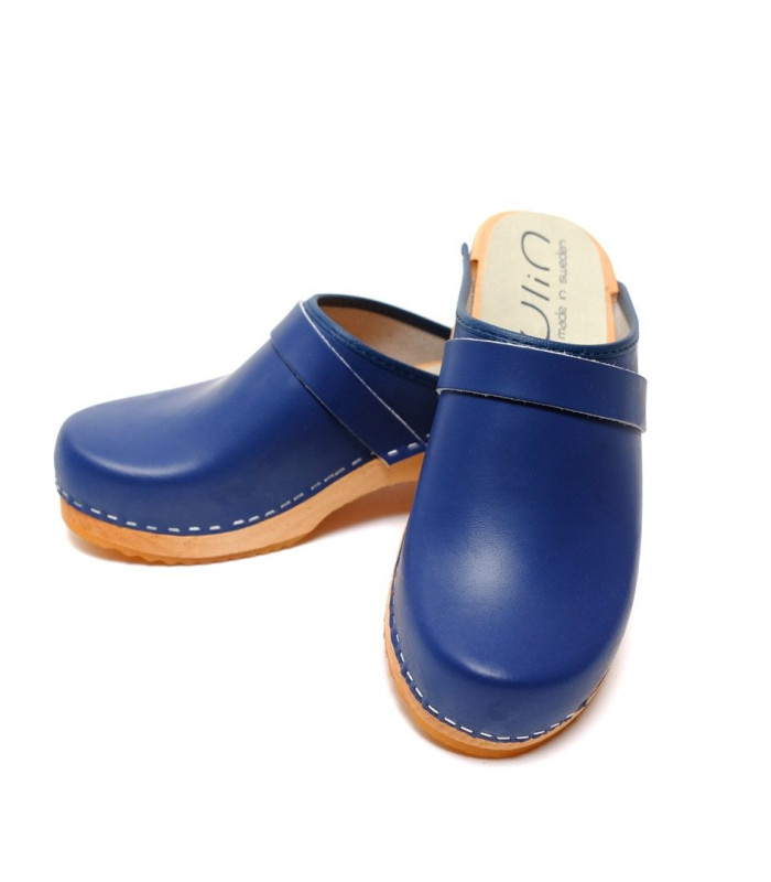 Sabots suédois homme en cuir et semelle bois Esprit Nordique