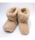 pure wool slippers antracit grey