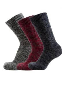Herren Winter Dick Warm Streifen Wolle Freizeit Weihnachtssocken@AmH cRUWK Herren Winter Dick Warm Streifen Wolle Freizeit Weihnachtssocken@AmH cRUWK