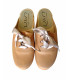 Women's swedish Clogs in vegetal or nubuck leather and wooden sole