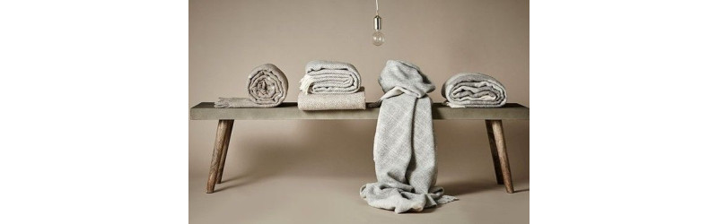pure lambswool throws made in Scandinavia