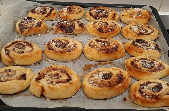 Kanelbullar - Brioches suédoises